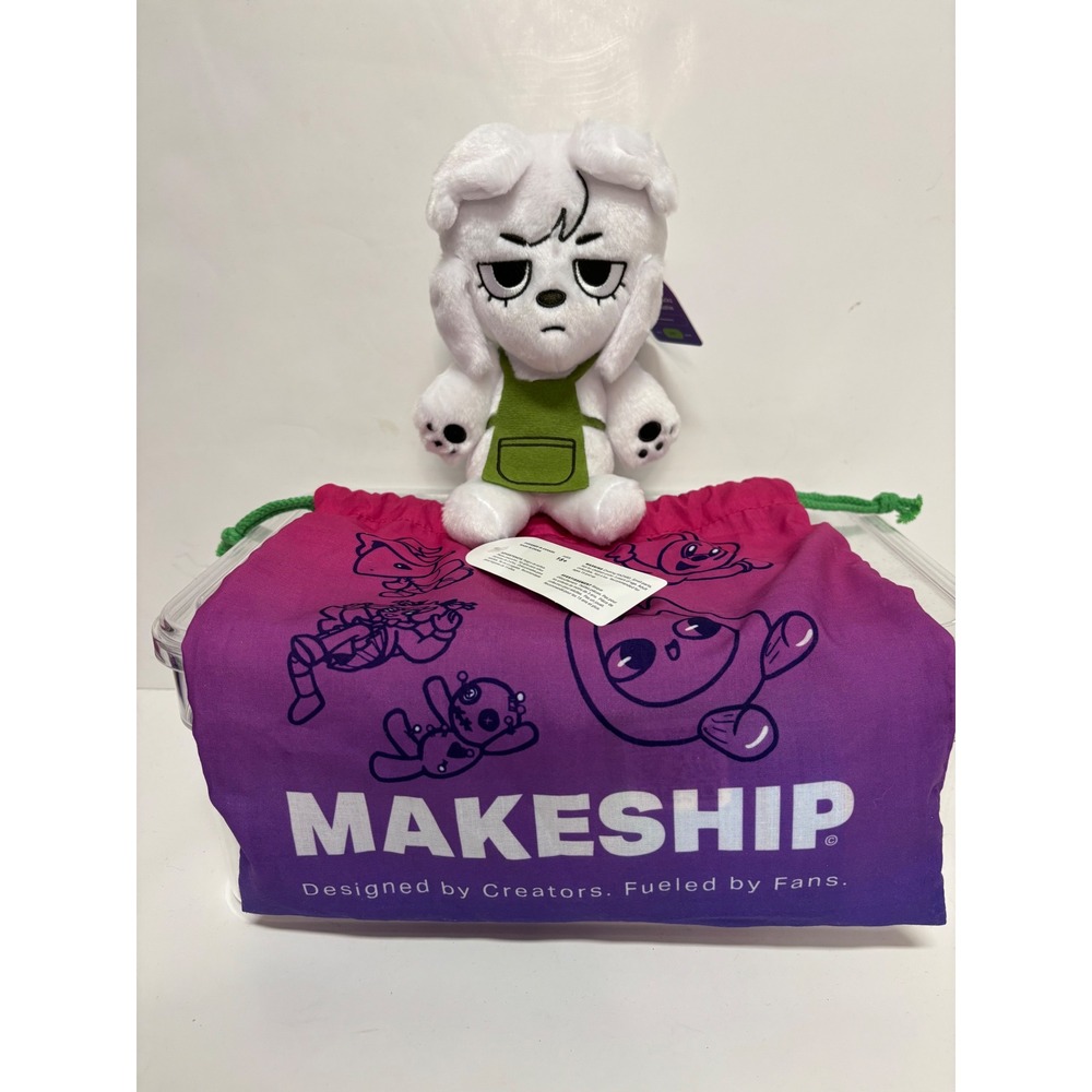 Makeship‎ Teddy Bearsockz Doggy Limited Edition Plush